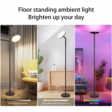 LED室内灯 - HCP067 圆盘落地灯